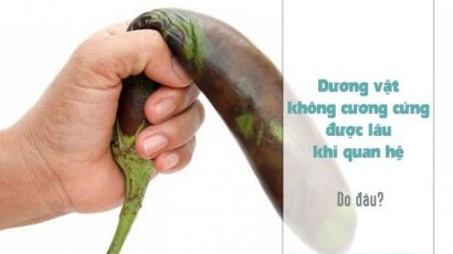 Tại sao dương vật không cương khi quan hệ?
